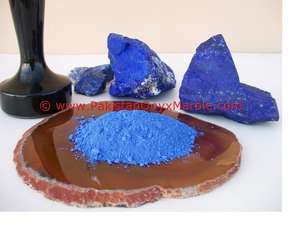 Lapis-Lazuli bleu brut, 50 ml, poudre ou pigment naturel - Product Image 5