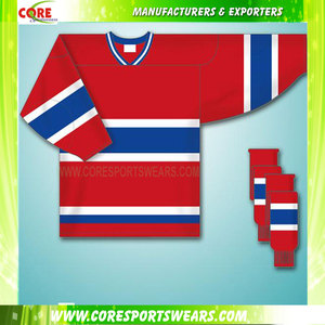Tenue de sport de style unique, sublimation, uniforme de hockey sur glace personnalisé, ensemble, personnalisation de la combinaison de couleurs, uniformes de hockey sur glace - Product Image 2