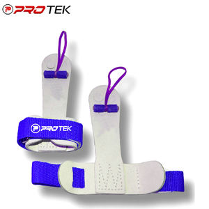 Guante de levantamiento de pesas de cuero deportivo y de entretenimiento con diseño personalizado Ajuste cómodo Unisex - Product Image 2