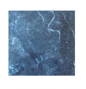 Dalle de marbre noir laiteux de conception moderne finition de surface adoucie Villa plancher de cuisine poli Perfection 305x305mm 3 ans - Product Image 1