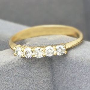ทำด้วยมือ925แหวนเงินสเตอร์ลิงเครื่องประดับ CZ อินเทรนด์สำหรับงานแต่งงานหมั้นครบรอบของขวัญปาร์ตี้925เงินสเตอร์ลิง - Product Image 1