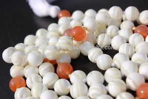 Collar con borlas de seda, cuentas naturales de 6 mm con estilo, para la madre de la perla, 2023, 108 - Product Image 3