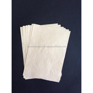 Papier en chanvre personnalisé, couleur blanche, créatif, fait à la main, format A4, pour entreprises, nouveauté - Product Image 1