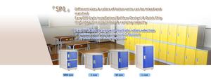 Multi Tiered Different Size ABS Plastic Locker Combination - Product Image 5