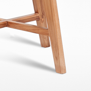 Chaise de salle à manger en rotin synthétique durable noir foncé contemporain, finition brillante moderne, meubles de maison, rotin Mulya pour l'extérieur - Product Image 6