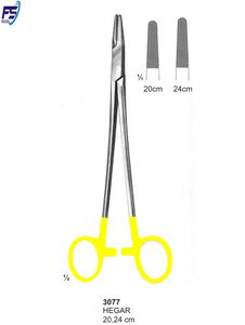 Porte-aiguilles avec T.C. Inserts ARRUGA CURVED 16 cm FS:3075 - Product Image 4