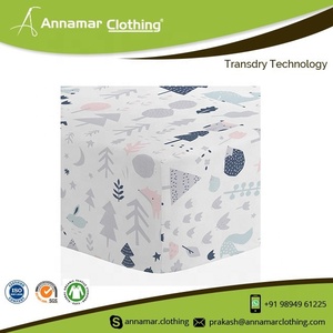 Drap-housse pour lit de bébé avec étiquette et emballage de logo privé personnalisés Fabricants de draps de lit de bébé indiens certifiés GOTS - Product Image 2