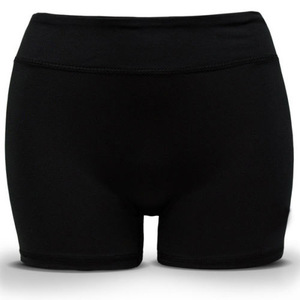 Shorts de fitness maigres de compression élastiques taille haute pour femmes, vêtements de sport à séchage rapide, décoration de motif de Logo personnalisable - Product Image 3