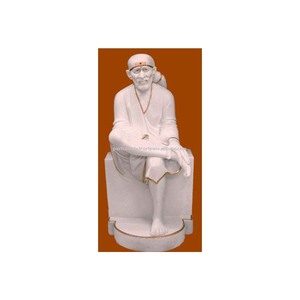 Estatua de mármol Sai Baba God - Product Image 1