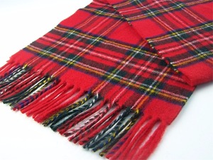 Tartan Len Chăn Nhà Sản Xuất Từ Ấn Độ Trong Kích Thước 150X175 Cm Với Mô Hình Giống Như Hoàng Gia Stewart, Buchanan Cổ, Dark Maple - Product Image 4