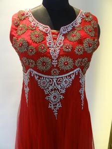 ชุดสูทปัญจาบ Salwar Design-ชุดปักลายแบบปัญจาบ-Dhoti Patiala Salwar Kameez - Product Image 2