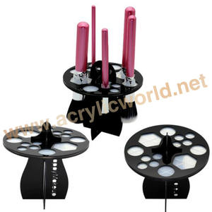 Présentoir de pinceaux de maquillage acrylique personnalisé Offre Spéciale en usine - Product Image 4