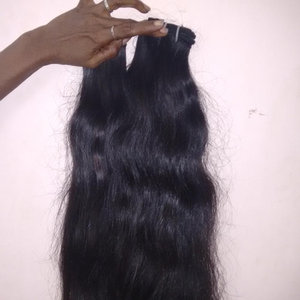 Extensiones de cabello humano indio Virgen sin procesar, venta al por mayor - Product Image 2