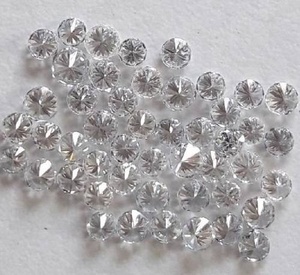 Diamante Natural, directo de la India, 1,90mm a 2,00mm, VS a SI1, Color claro D-E-F - Product Image 3