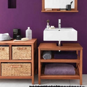 Meuble de salle de bain en acacia massif de haute qualité - Product Image 5