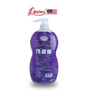 Go Green Kitchen LOVAS Lavender <b>Concentrated</b> Halal Eco-Friendly High Foam Disposable Dishwashing Liquid Cleaner Anionic - Product Image 3