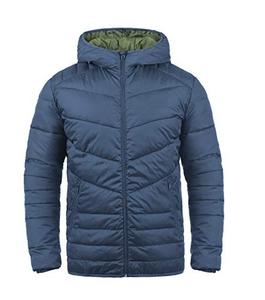 Shemax 2024 veste rembourrée unisexe de haute qualité vente chaude personnalisée en gros en cuir Polyester hiver grande taille capuche mouton - Product Image 1