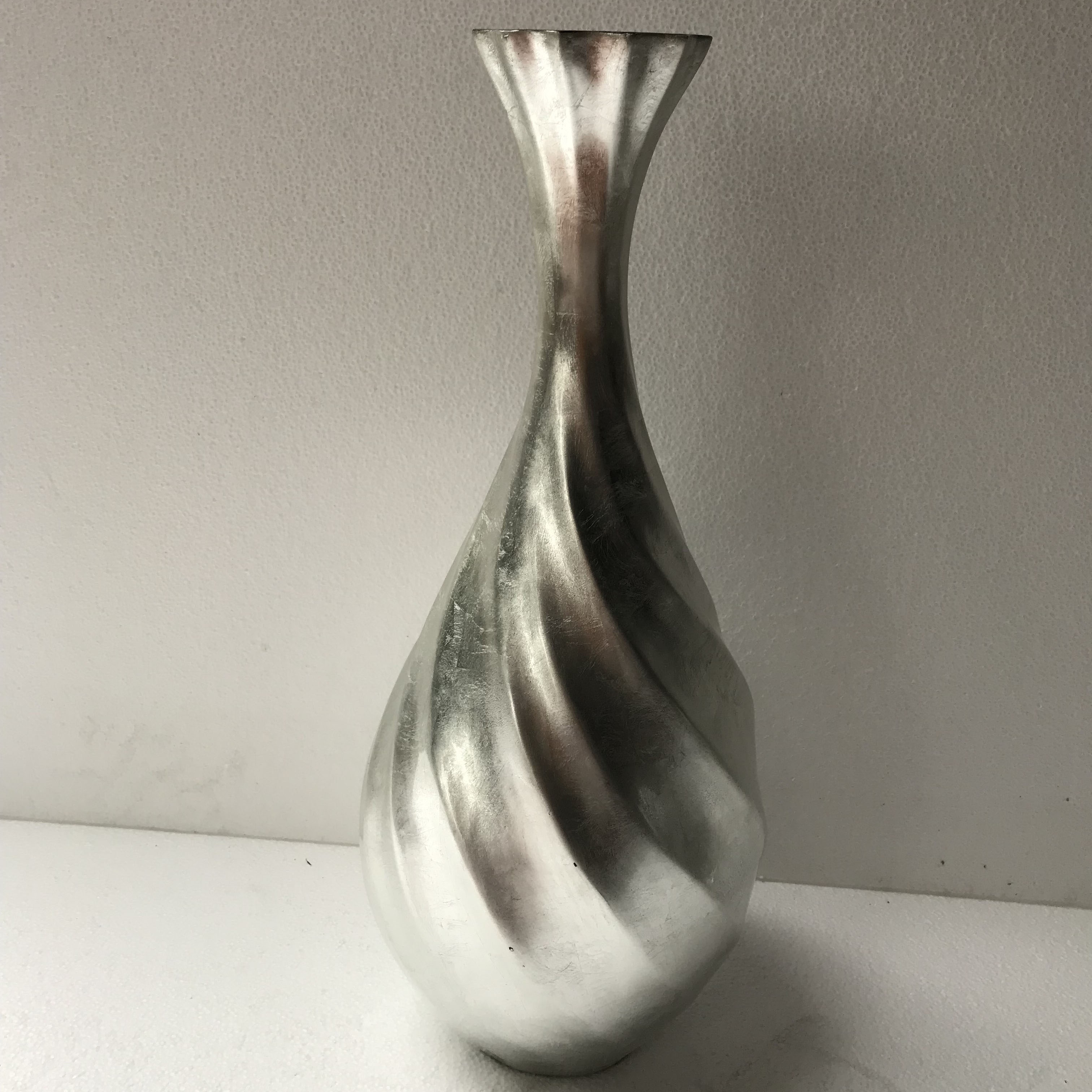 Best selling High quality eco friendly flower decoration silver vase lacquerware from Vietnam