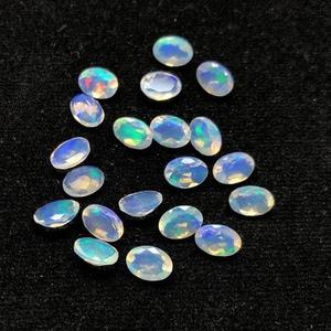 5mm 6mm 7mm Opale éthiopienne naturelle Coupe ovale Pierre précieuse calibrée en vrac Acheter en ligne Offre en gros au prix d'usine Pierres Fabricant - Product Image 1