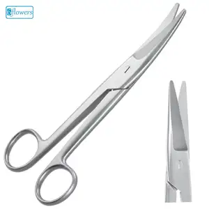 MAYO-NOBLE Tesoura manual para dissecção e ginecologia, instrumentos cirúrgicos em aço com certificação CE, aço inoxidável durável