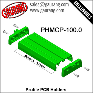 Supports de PCB en ABS pour montage sur rail DIN, haute qualité, certifiés CE, taille et couleur personnalisables, marque GAURANG, fabriqués en Inde - Product Image 3