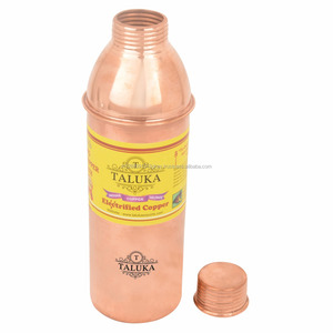 Botella de Agua de Cobre Puro de 27 OZ, Venta Caliente, para Beber Agua, Beneficios para la Salud Ayurveda - Product Image 2