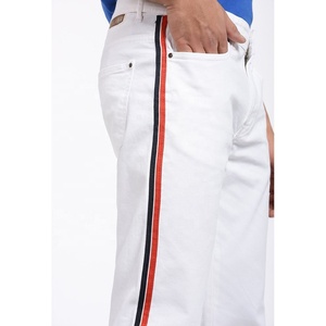 Pantalones 100% de algodón para hombre, pantalones personalizados de cintura alta de talla grande, venta al por mayor - Product Image 3