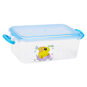 ยอดขายเป็นมิตรกับสิ่งแวดล้อมกล่องอาหารกลางวันภาชนะบรรจุอาหารพลาสติกที่มีฝาล็อค Snap ความจุ800Ml - Product Image 1