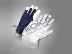 Guantes de seguridad de cuero de piel de cabra suave de alta calidad Tamaño XL Guantes de conductor de aparejo Construcción al aire libre 5 Guantes de soldadura de protección - Product Image 6