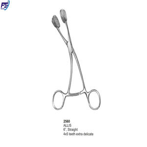 Pinzas dentales Allis 6 '', pinzas de tejido recto - Product Image 2
