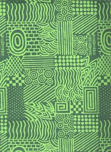 Telas estampadas de bloques hechos a medida con patrones surtidos, hechas en tela de algodón 100% y también disponibles en seda - Product Image 5