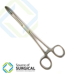 Fórceps hemostáticos quirúrgicos de acero inoxidable Gross Maier, juego de instrumentos especiales Pean, base para instrumentos quirúrgicos - Product Image 1