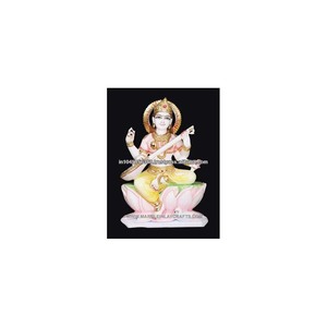 Beautiful Marble Saraswati Statue - Product Image 1