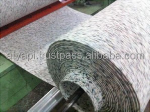 Chất lượng tốt 12mm chống ẩm im lặng PU bọt Thảm <span class=keywords><strong>underlay</strong></span> với PE phim và không dệt vải ủng hộ - Product Image 3