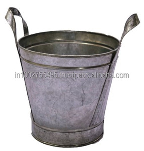 Maceta Clásica Galvanizada para Jardín, Decoración de Exteriores - Product Image 5