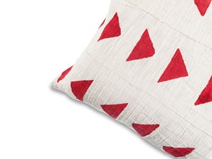 Wholesale Custom <b>Throw</b> <b>Pillow</b> Cases Indian Mudcloth Printed Cotton 16 X 24 <b>Pillow</b> White cotton mud-cloth cushion cover - Product Image 2