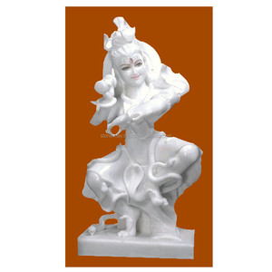 Makrana-estatua de mármol Shankar, estatua blanca de Shiva Ji - Product Image 1