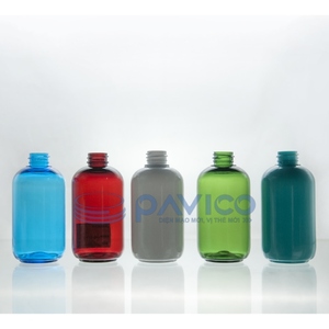 ขวดพลาสติก PET สีฟ้า Pavico AA080XB ขนาด 80 มล. 18 มม. 18 กรัม พร้อมหัวปั๊มสเปรย์แบบพิมพ์ลายรอบไหล่ สำหรับโลชั่นบำรุงผิวหน้า - Product Image 3