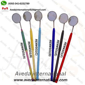 กระจกต่อขนตาสแตนเลสกระจกกลมสีมีสไตล์ปรับแต่งโลโก้ได้ตามต้องการ - Product Image 4
