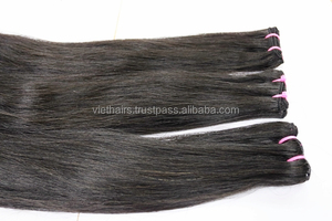 Extensiones de cabello humano vietnamita, máquina de trama recta, brillo de cabello Remy y seda - Product Image 3