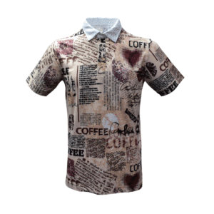 Camisa Casual Elegante para Hombre, Tallas Grandes, Corte Ajustado, Tejido de Punto Transpirable y Ecológico, Elástico en Cuatro Direcciones, Serigrafía - Product Image 5