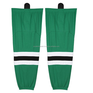 Chaussettes de hockey sur glace à sublimation pour enfants au design personnalisé Vêtements de qualité supérieure pour les amateurs de hockey - Product Image 1