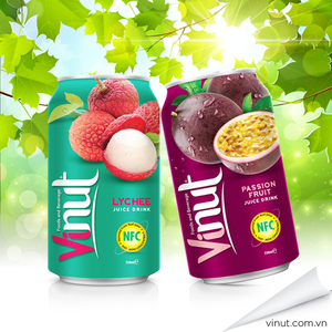 น้ำผลไม้กระป๋องรสธรรมชาติเข้มข้นเนื้อบดสี grap และเชอร์รี่ที่มีส่วนผสมได้รับการรับรองฮาลาล - Product Image 3