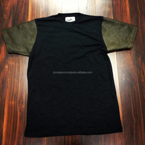 เสื้อยืดหนังแท้สำหรับผู้ชายสั่งทำตามแบบ - Product Image 2