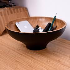 Cuenco de fibra de bambú de melamina personalizado con grano de madera para servir productos agrícolas o cereales - Product Image 5