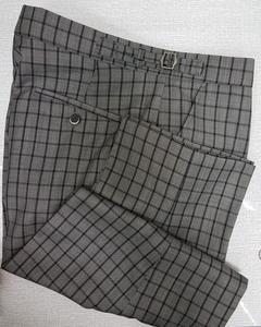 2020 New Design High Quality Steve & James <b>Wool</b> Worsted Smart Casual Men's Trousers with Zipper Fly OEM Service - Product Image 5