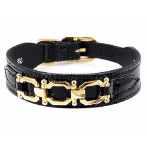 Dog Leather Collar Strong Durable New Design Leather Pet Collars With Soft <b>Padding</b> Metal Accessories Pets Suppliers Manufacturer - Product Image 4