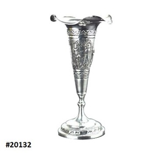 Jarrones de Metal de la más alta calidad, Trompeta hecha a mano, jarrón Popular, centro de mesa, soporte de flores, jarrón para eventos de boda - Product Image 4