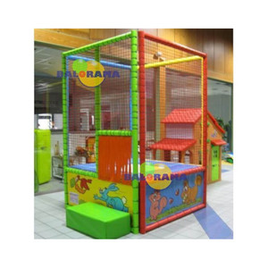 Trampolín 1,6x1,6x2m, Parque de trampolín para niños, trampolín reboteador - Product Image 2