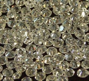 Lot de diamants à coupe ronde, livraison gratuite, 130 — 200 pièces de couleur VVS / TTLB - Product Image 1